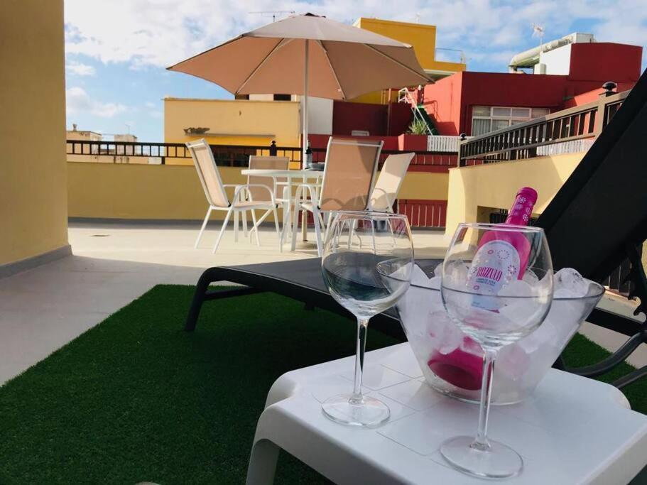 Estudio Con Amplia Terraza En Puerto De La Cruz エクステリア 写真